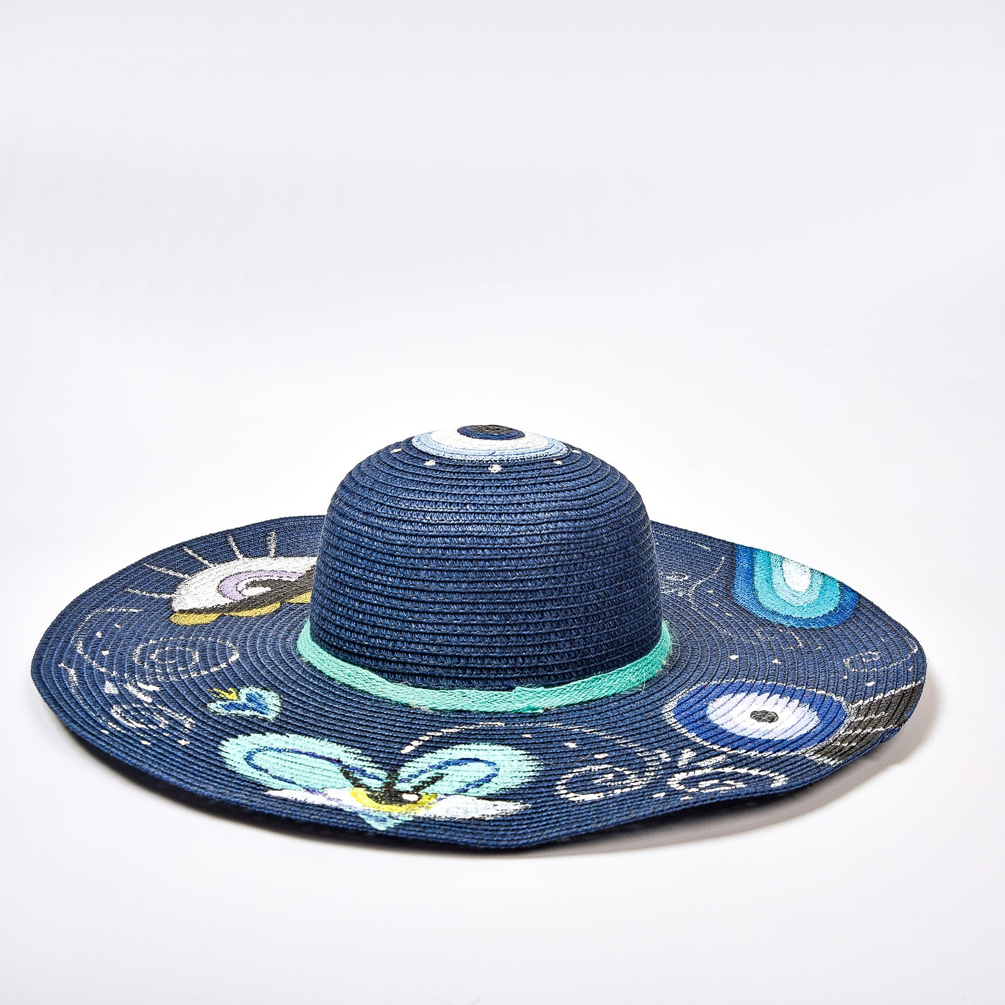 Big Eyes & Heats Blue Hat