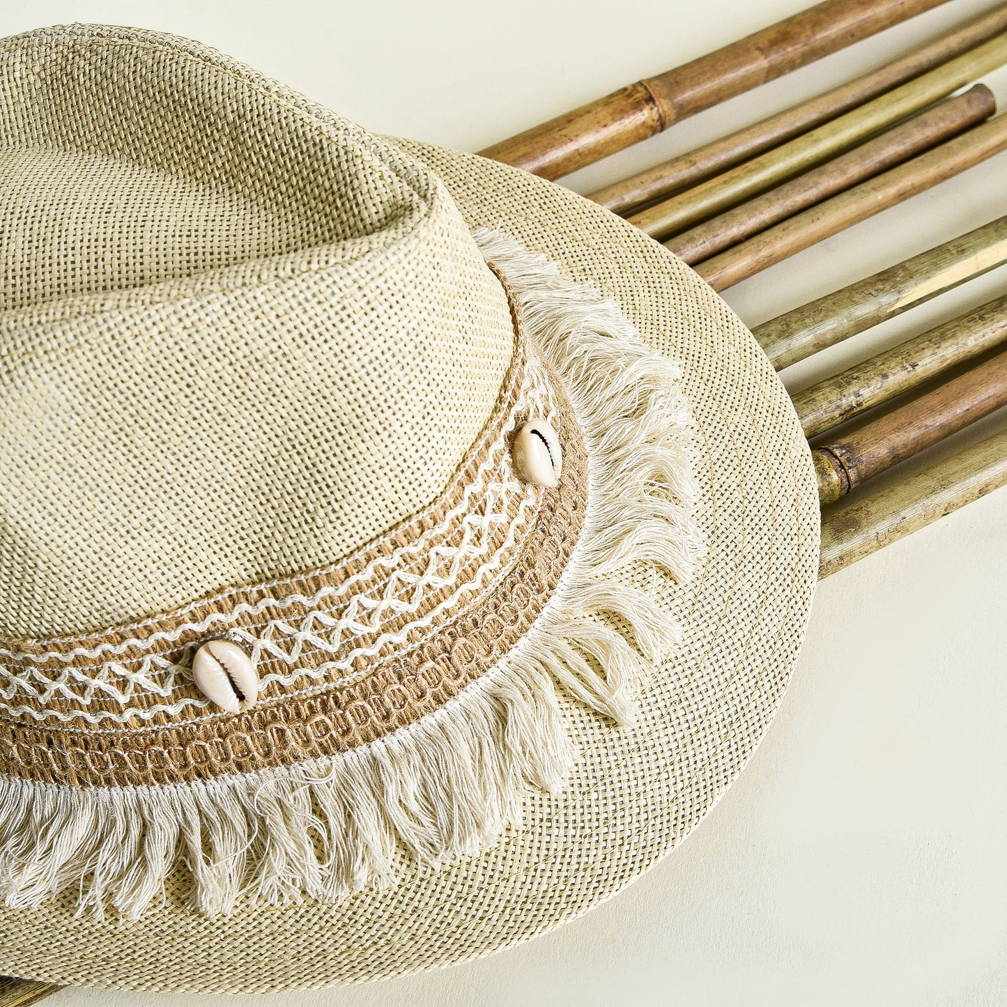 Beige On Beige Lace Hat
