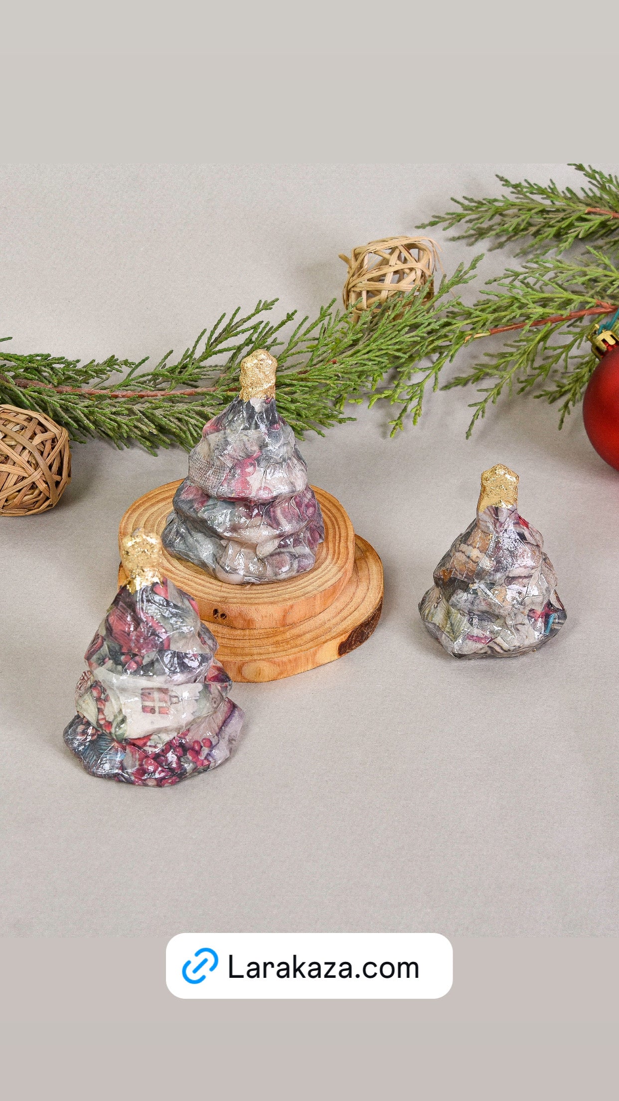 Christmas Trees set of 3