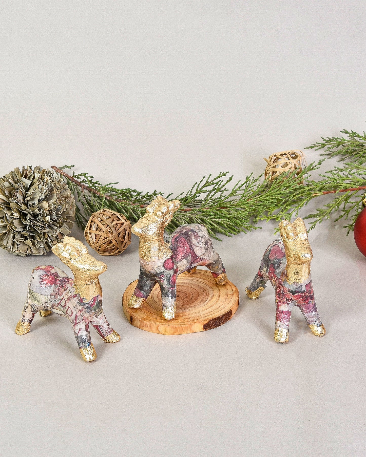 Christmas Dees set of 3