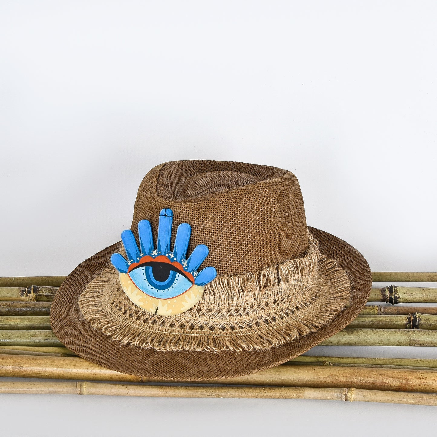 Blue Eye Charm Hat