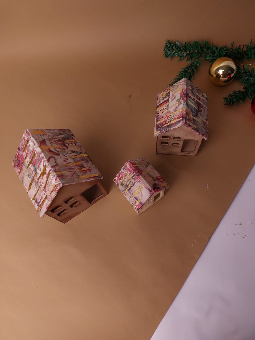 Christmas Houses set of 3