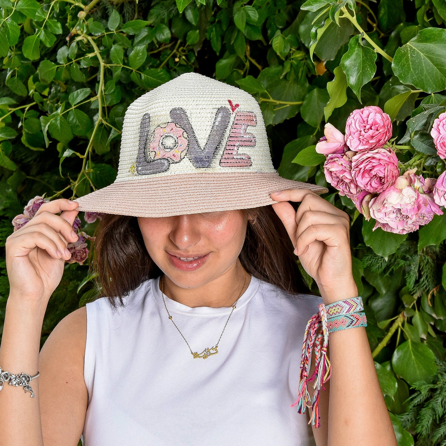Small Love Pink Hat
