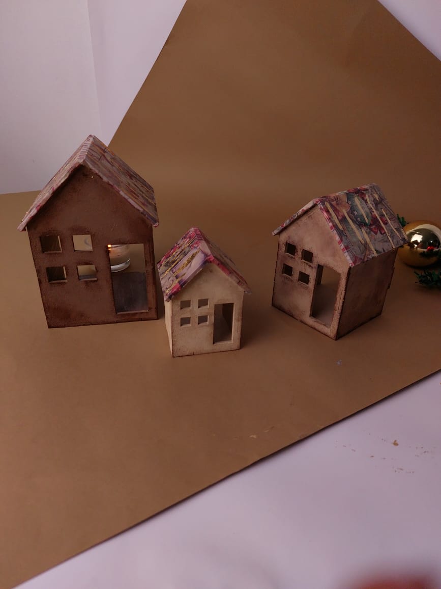 Christmas Houses set of 3