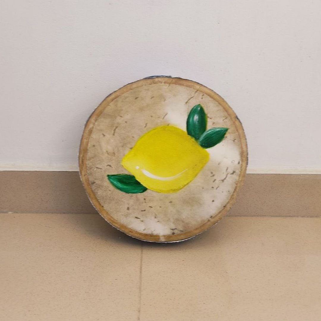 Lemon Hand Painted Daff Set of Three