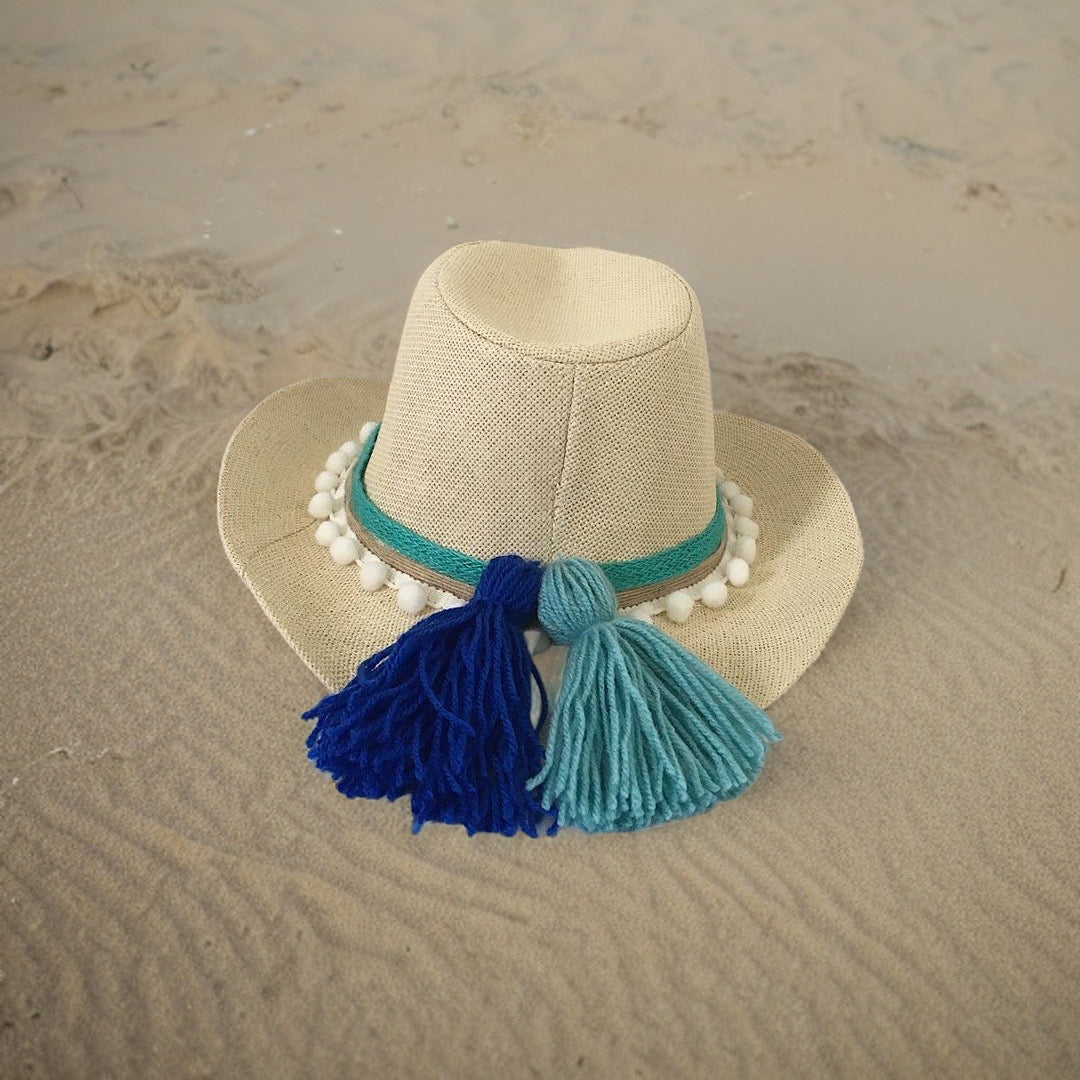 Blue Eye Handmade Summer Hat