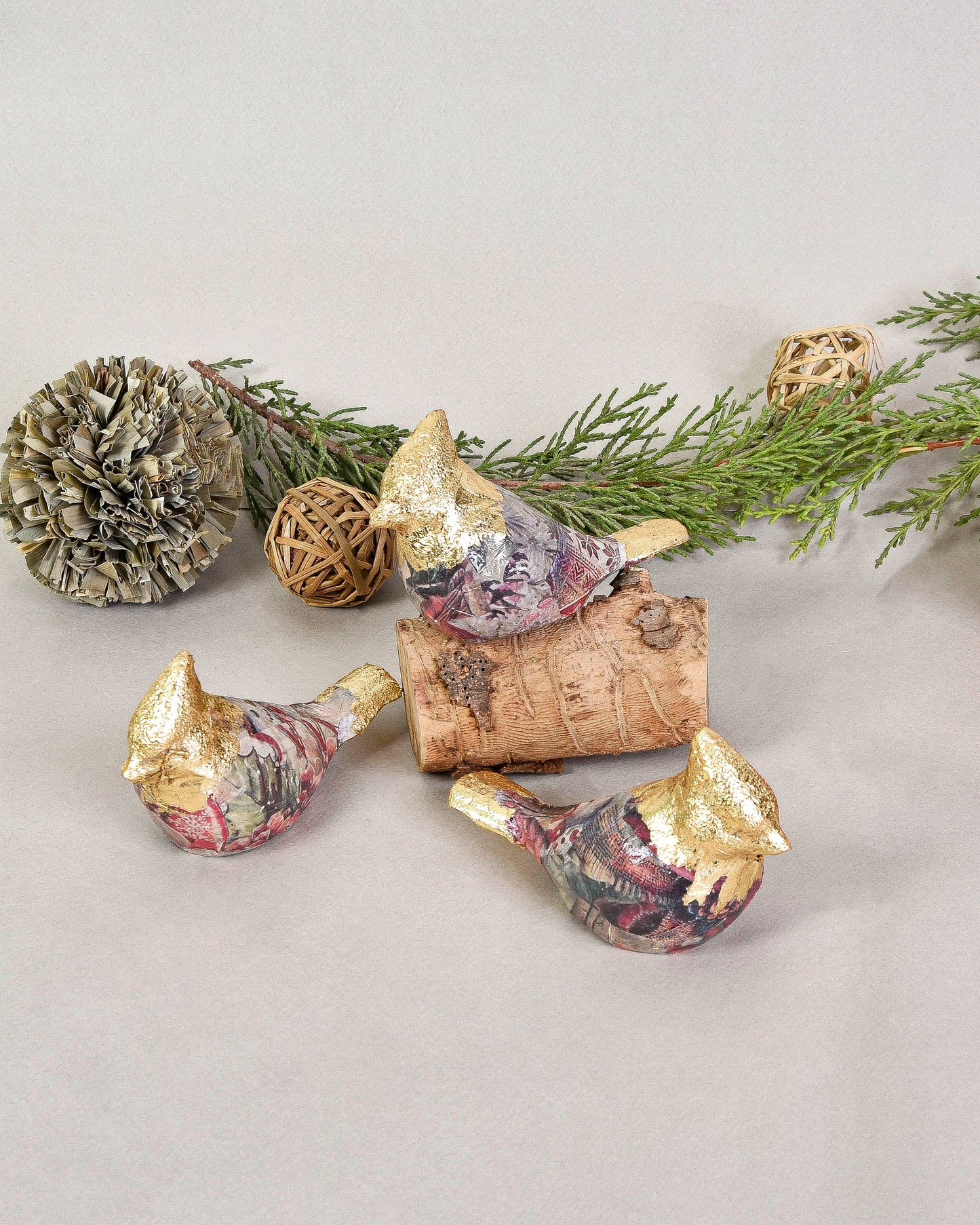 Christmas Bird set of 3
