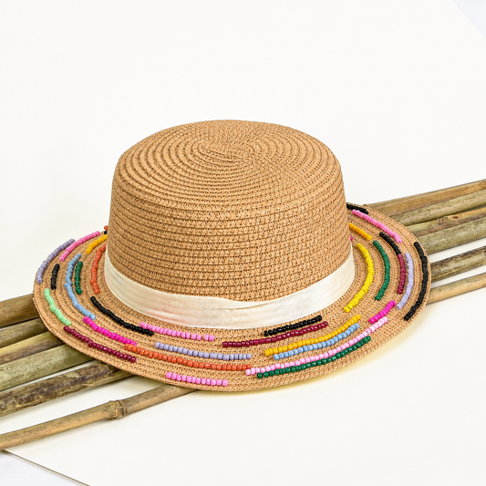 Small Lines Sequin Colorful Hat