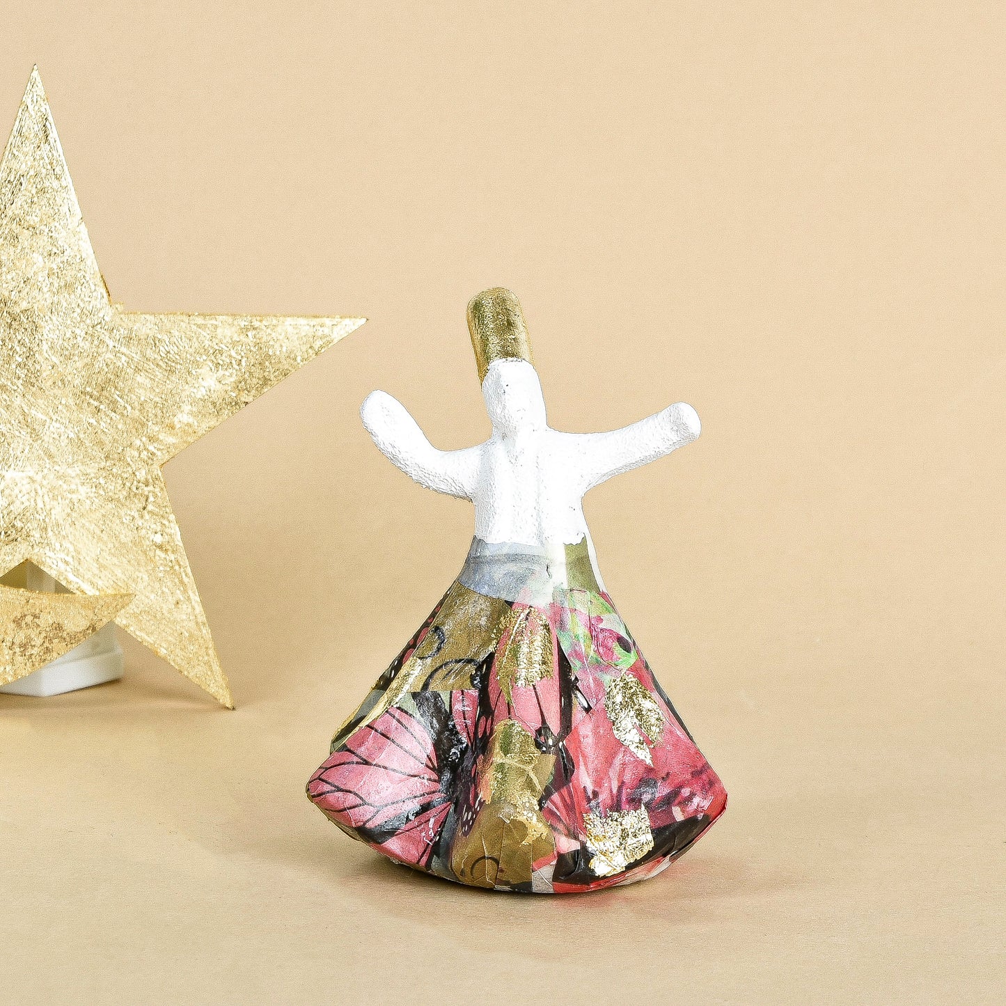 Small Collage Dancing Dervish set of 2