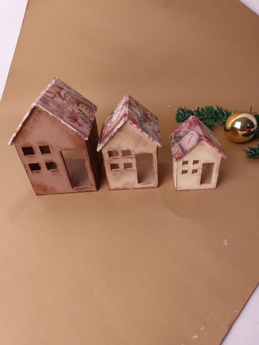 Christmas Houses set of 3