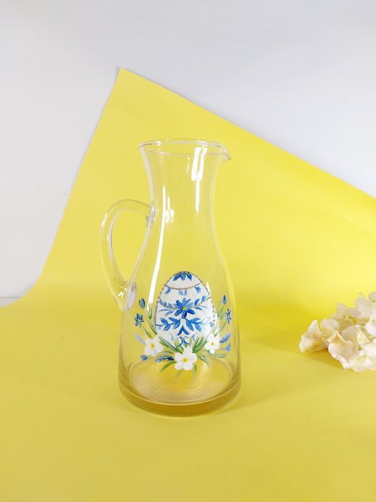 Blue Easter Egg Water Jug