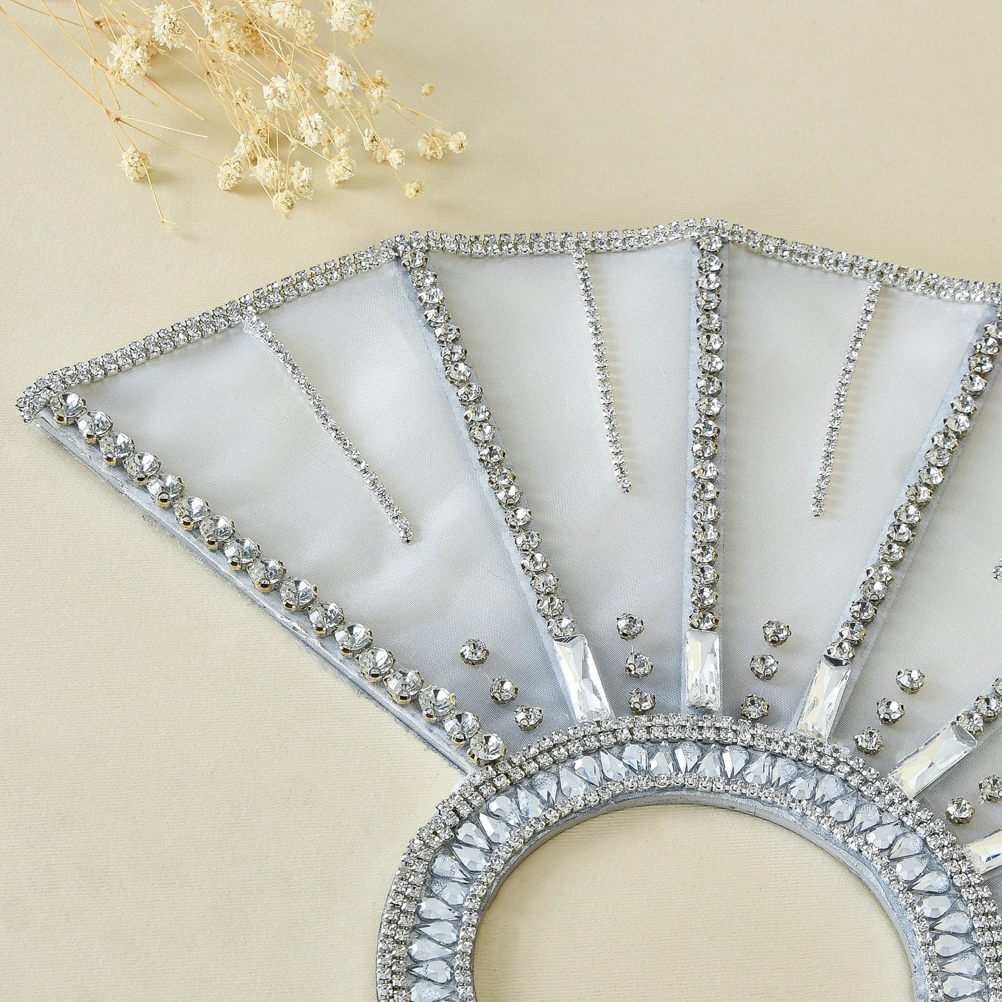 Bridal Fans – Crystal Radiance