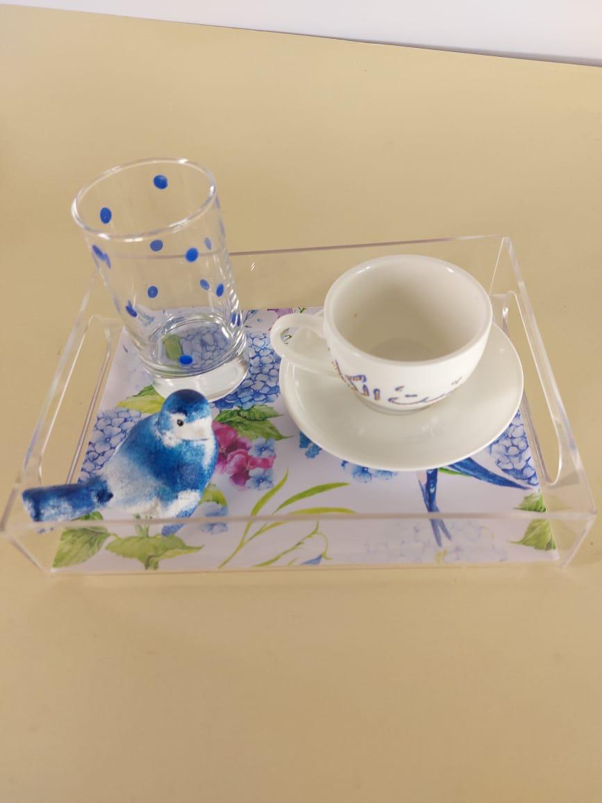 Blue Bird Set -Cup