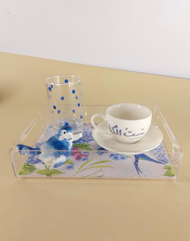 Blue Bird Set -Cup