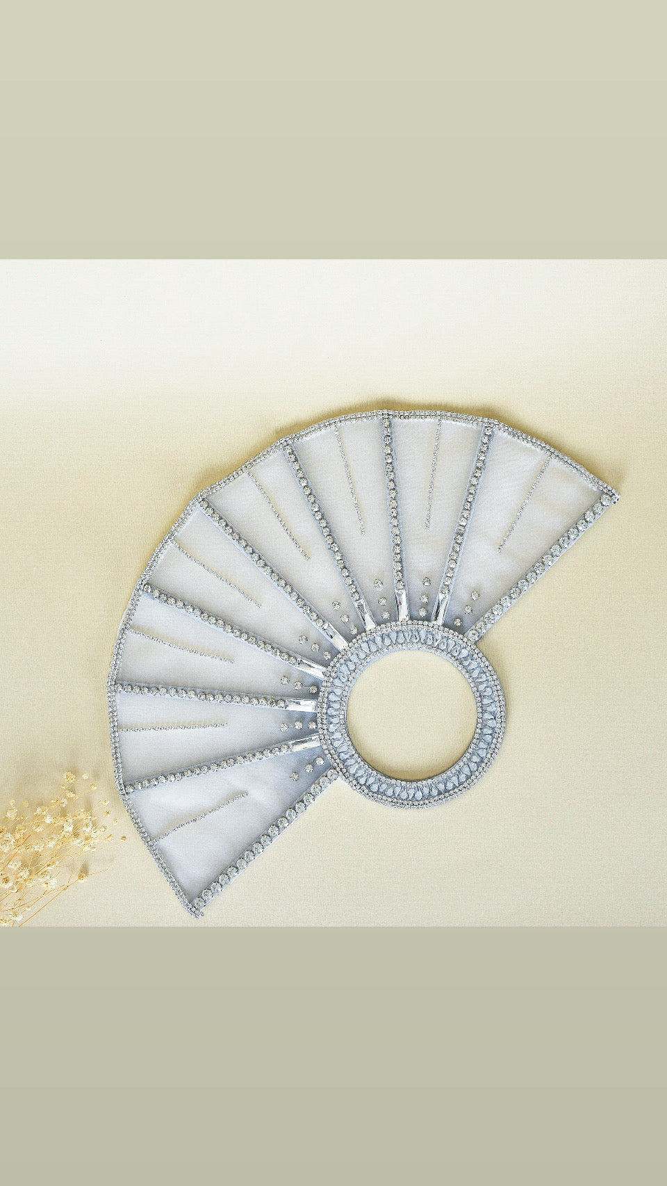 Bridal Fans – Crystal Radiance