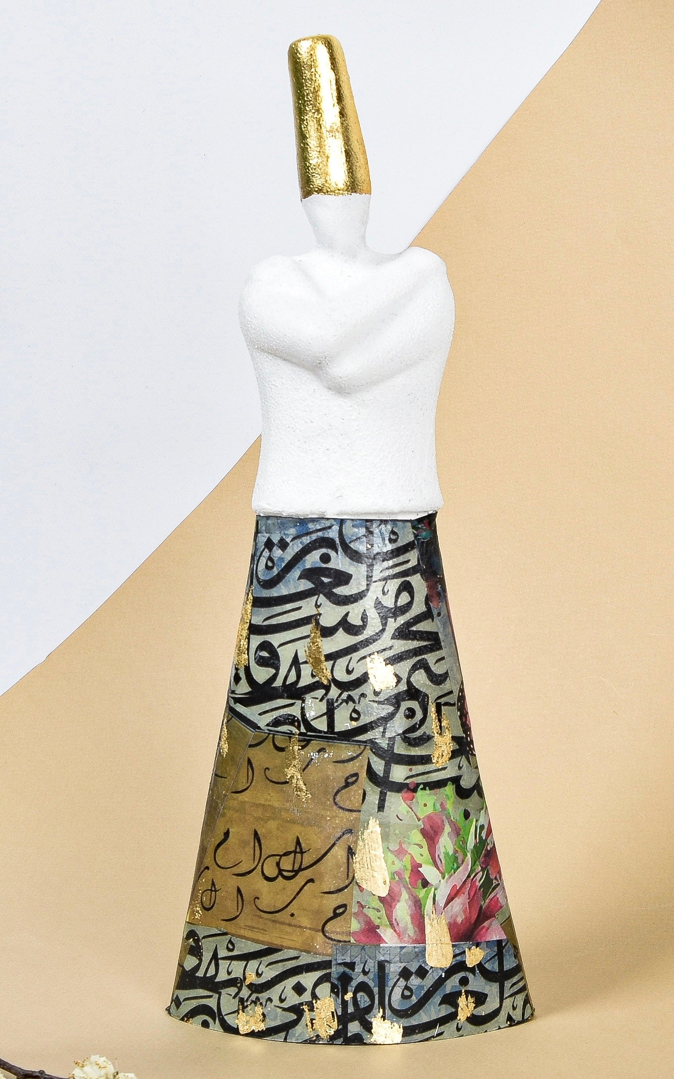 Collage Standing Dervish set of 2