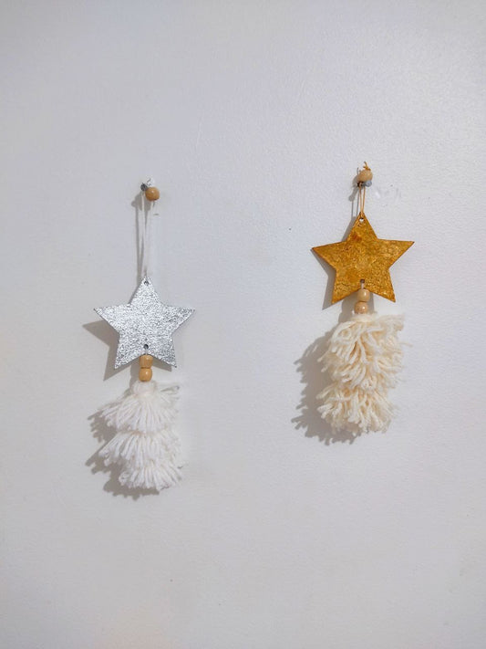 Star Ornament set of 2