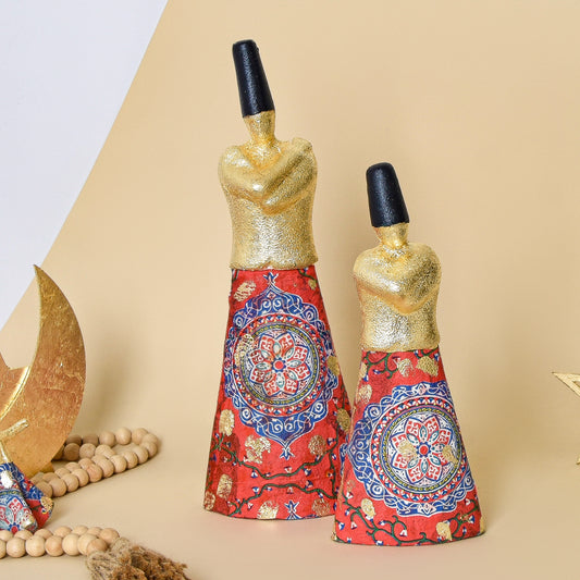 Egyptian Khayamiah Collage Standing Dervish set of 2