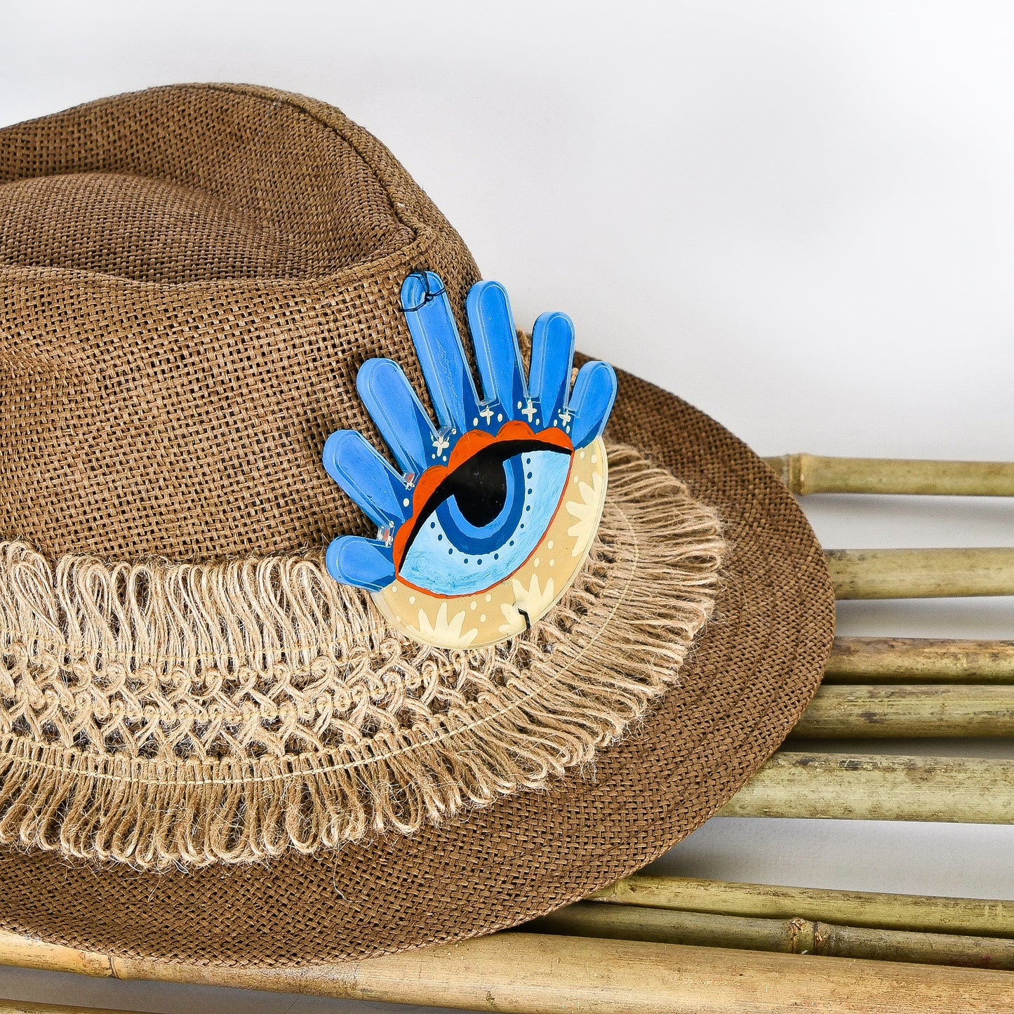 Blue Eye Charm Hat