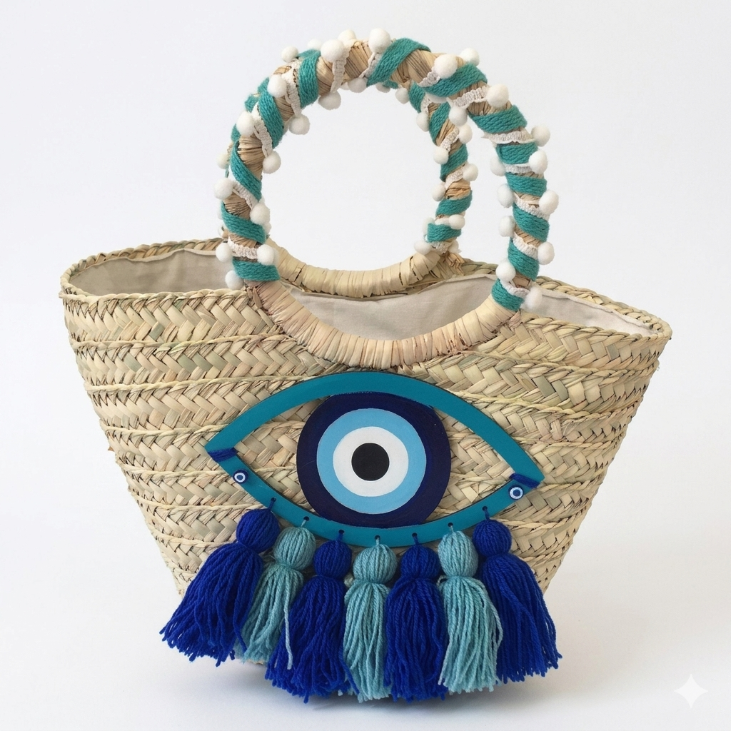 Blue Eye Handmade Summer Bag