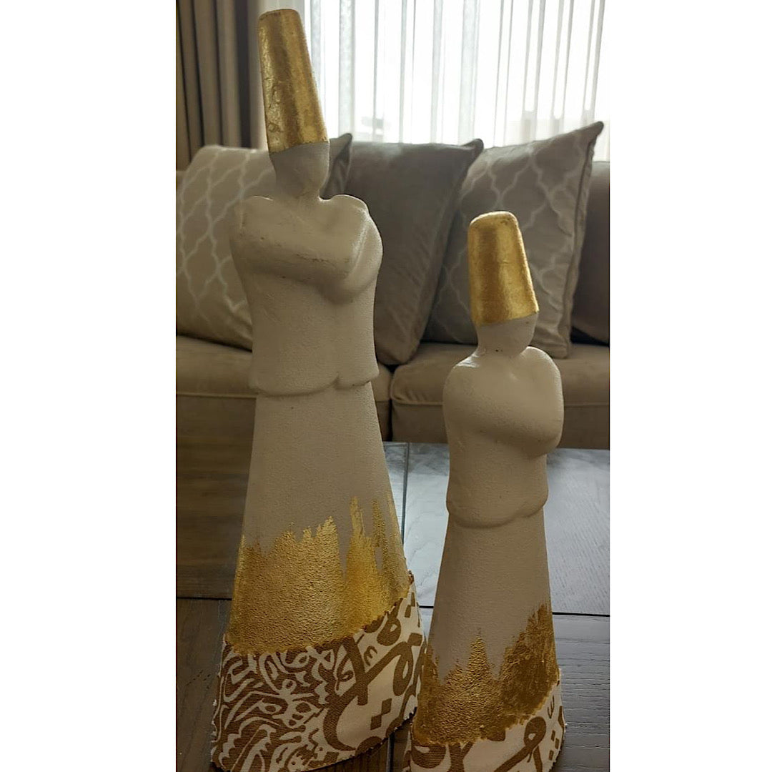Calligraphy standing Darvish set of 2